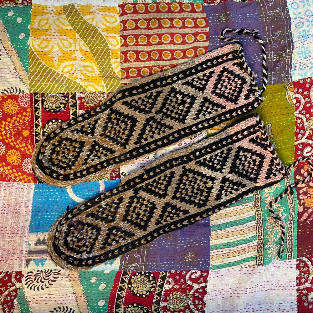 Boho slippers